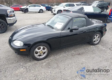 2000 Mazda Mx-5 Miata Ls/Special Edition из США, поврежденный, VIN JM1NB3539Y0150219